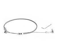 PQY Kit de cable del acelerador trenzado de acero inoxidable de alta tecnología de 24 pulgadas
