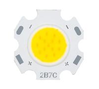 PQYSMVVG 10pcs 3W 5W 7W 10W LED Source Chip High Power LED COB Side 11mm Or 20mm Light Bulb Light Lamp Spotlight Down Light Lamps White(2422 Size 250mA,5W 3000K)