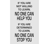 PQYSMVVG Entrepreneur Quote Wall Art - If You Are Not Willing to Learn Motivational Print, Inspirational Decor for Home Office, Classroom and Study Room(Framed,16x24inch(40x60cm))