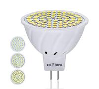 PQYSMVVG Home Bulbs 1pcs MR16 4W Spotlight Bulb LED Diode Lamp 12V 110V 220V 36 LEDs SMD 2835 Chip High Lumen No Household Lamp (Color : 110V, Emitting Color : Cool White)