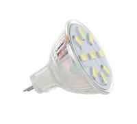 PQYSMVVG Home Bulbs LED Spotlight Bulbs MR11 GU4.0 2W 3W 4W AC/DC 12V 24V 30V Cool Warm White Lamp Replace Halogen Light 5733 SMD 9 12 15 LED Chips Household Lamp (Color : Onecolor, Size : 2W 5733 SM
