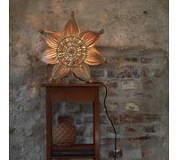 PR Home Agnes estrella de pie de fibras naturales