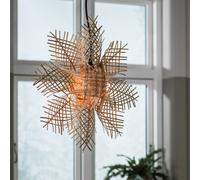 PR Home Carol estrella decorativa de ratán Ø 46 cm