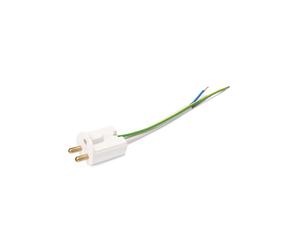 PR Home Enchufe de techo con tierra blanco