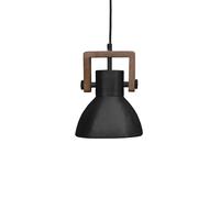 PR Home Lámpara de techo Ashby single Ø19 cm Black Zink