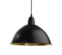 PR Home Lámpara de techo Classic Ø35 cm negro