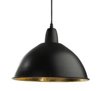 PR Home Lámpara de techo Classic Ø47 cm negro