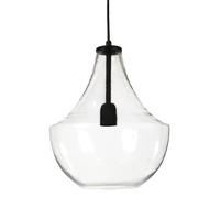 PR Home Lámpara de techo Hamilton 30 cm transparente-negro