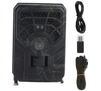 PR300C - Cámara de caza de alta definición, cámaras de juego con visión nocturna infrarroja, cámara de sendero de vida silvestre, mini cámara impermeable
