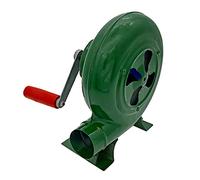 PRABUY Manivela Herrero Forja Ventilador Manual Ventilador Manual Ventilador para Camping/Picnico/Exterior, Gran Parrilla Accesorios Regalo, 350W