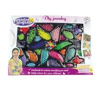Pracht Creatives Hobby 4805-47081 - Juego de Manualidades DIY con Cuentas de plástico en Varios diseños y Colores, con Accesorios, Juego de Cuentas para Hacer bisutería