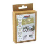 Pracht Creatives Hobby 5884-00031-Kit de Manualidades para Crear una Pulsera, Cuentas Miyuki Blancas y de Colores, tamaño Total Aprox. 17 x 2 cm, Multicolor, One Size