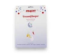 Pracht Creatives Hobby 6045-15031 Pintura de Diamantes, Motivo Unicornio con Luna, Kit de Manualidades para diseñar un atrapasueños con Piedras Brillantes, Plastic, Multicolour, One Size