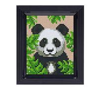 Pracht Creatives Hobby- Animal Mosaik Envoltorio de Regalo Panda, Imagen de píxel con Marco para diseñar para niños y Adultos, Multicolor, Small (P31432)