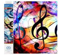 Pracht Creatives Hobby DD7-036 - Diamond Dotz notas de colores, diamantes brillantes para personalizar, aprox. 27 x 37 cm, pintar con diamantes, nueva y creativa tendencia de bricolaje. , color/modelo surtido