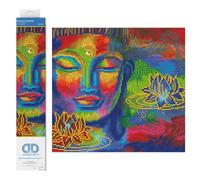 Pracht Creatives Hobby DD9-027 - Diamond Dotz Buddha, brillante imagen de diamante para personalizar, aprox. 40 x 37 cm, pintar con diamantes, nueva y creativa tendencia de bricolaje. , color/modelo surtido