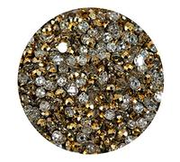 Pracht Creatives Hobby- Diamantes Brillantes para Crear diseños creativos Diamond Dotz Freestyle en Color Oro Rico, 12 g, Cada uno de 2,8 mm (DDH-7003)