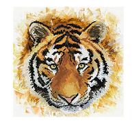 Pracht Creatives Hobby Ladybird - Kit de punto de cruz (30,5 x 30,5 cm), diseño de tigre