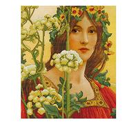 Pracht Creatives Hobby Ladybird - Kit de punto de cruz (40 x 47 cm), diseño de vaca