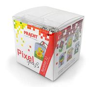 Pracht Creatives Hobby P90006-63501 - Juego de manualidades para 6 medallones, llavero, para niños, niños y niñas, ideal como pequeño regalo, para cumpleaños infantiles , color/modelo surtido