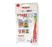 Pracht Creatives Hobby P90021-00505 - Juego de manualidades para manualidades (2 medallones, llavero, para niños, niños y niñas, como pequeño regalo, para cumpleaños infantiles) , color/modelo surtido