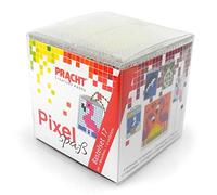 Pracht Creatives Hobby P90030-63501 - Juego de manualidades para niños y niñas (17 piezas, para 4 medallones, llavero, ideal como pequeño regalo) , color/modelo surtido