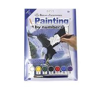Pracht Creatives Hobby Royal & Langnickel - Painting By Numbers Bald Eagle, contiene Colores y Pinceles, Para Adultos y Niños A Partir de 8 Años