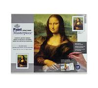 Pracht Creatives Hobby Royal & Langnickel - Painting By Numbers Masterpiece Mona Lisa, contiene Lienzo, Pinturas y Pinceles, Para Adultos y Niños A Partir de 8 Años