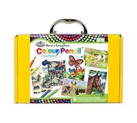 Pracht Hobby Royal & Langnickel - Pintura por números Animales, Incl. lápices de Colores y sacapuntas, para Adultos y niños a Partir de 8 años