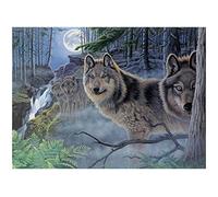 Pracht Hobby Royal & Langnickel - Pintura por números Lobos, In olores y Pinceles, para Adultos y niños a Partir de 8 años