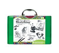 Pracht Hobby Royal & Langnickel - Sketching - Sketching Made Easy, 6 Dibujos con Motivos de Animales, para niños a Partir de 8 años, como introducción al Dibujo expresivo
