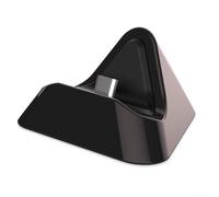 Práctica base de carga triangular para consola Switch 2 que se adapta perfectamente a cualquier configuración (negro)