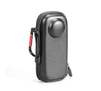 Práctica bolsa de almacenamiento para cámara Insta360 X4, funda organizadora individual con forro absorbente de golpes, accesorio de viaje para accesorios de cámara X4