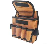 Práctica bolsa de herramientas montada en la cintura para electricistas con material Oxford 1200D y compartimentos de almacenamiento espaciosos