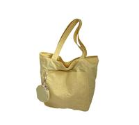 Práctica bolsa de hombro de nylon para mujer con espacioso interior bolsillo antebrazo bolso casual para viajar y viaje cepillo para viajar, amarillo