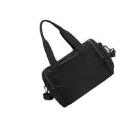 Práctica bolsa deportiva de nailon con compartimento espacioso y correa ajustable para viajes, entrenamiento y uso diario, Negro, As the pic show