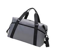 Práctica bolsa deportiva impermeable con correa desmontable y compartimento húmedo y seco para entrenamiento, actividades al aire libre, ligera bolsa de transporte, Gray, Mass Beauty