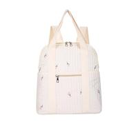 Práctica bolsa organizadora de lactancia, zonas de almacenamiento expandibles, bolsas laterales de agarre rápido, diseños para padres, soportes aislados para biberones, bolsa de pañales