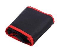 Práctica bolsa organizadora para herramientas de jardín, cinturón de jardinería, bolsa de herramientas multifuncional para cintura de 56x16 cm, organizador versátil para (negro y rojo)