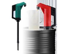 Práctica Bomba De Barril Manual, Bomba De Succión De Aceite, Hecha De PVC, Adecuada For Transferir Aceite De Motor, Gasolina, Queroseno Y Otros Líquidos(Green)