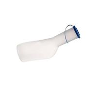 Práctica botella de polipropileno para hombre, 1000 ml, diseño a prueba de fugas, fácil de limpiar, botella masculina para hospital, cuidado del hogar, contenedor fácil de limpiar para hombres