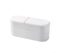 Práctica caja de almacenamiento de batería con probador de voltaje para AA AAA y variantes de batería recargable ampliamente utilizadas (C)