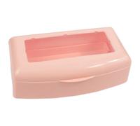 Práctica caja esterilizadora de herramientas para uñas, bandeja esterilizadora, contenedor de herramientas, caja esterilizadora limpia, suministros para uñas