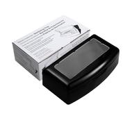Práctica caja esterilizadora de uñas, recipiente desinfectado, bandeja esterilizadora, limpia la caja de uñas, suministros para salón de belleza