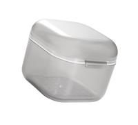 Práctica caja esterilizadora para herramientas de manicura, limpiador de brocas de uñas, adecuado para uñas, escuelas de arte y salones, caja esterilizadora de uñas