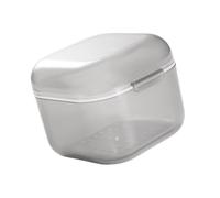 Práctica caja esterilizadora para herramientas de manicura, limpiador de brocas de uñas, adecuado para uñas, escuelas y salones, limpiador de herramientas de manicura