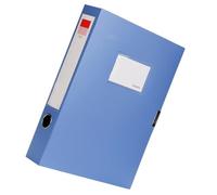 Práctica carpeta de archivos de gran capacidad, caja de archivos, caja de archivo de documentos para documentos, organizadores de obras de arte, archivar suministros escolares y de oficina