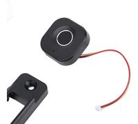 Práctica cerradura de madera para muebles con huellas dactilares con bloqueo automático y código morses de emergencia, desbloquea muebles