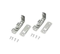 Práctica cerradura de puerta corredera con diseños de giro de 90 grados de acero inoxidable para ventanas interiores y exteriores, cerca, cerca, puerta de cocina