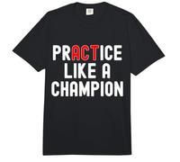 Practica como un campeón tee Sports Athletics Team Player Comfort Colors Adult Heavyweight T-Shirt